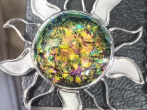 Cremation Sunburst Pendant