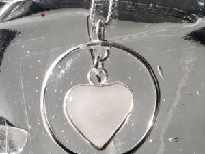 Cremation Heart Pendant