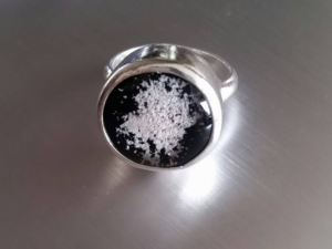Black Cremation Ring
