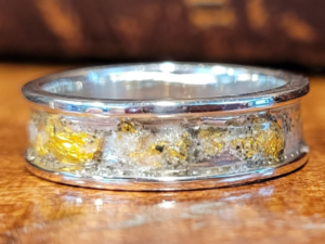 Cremation Channel Ring